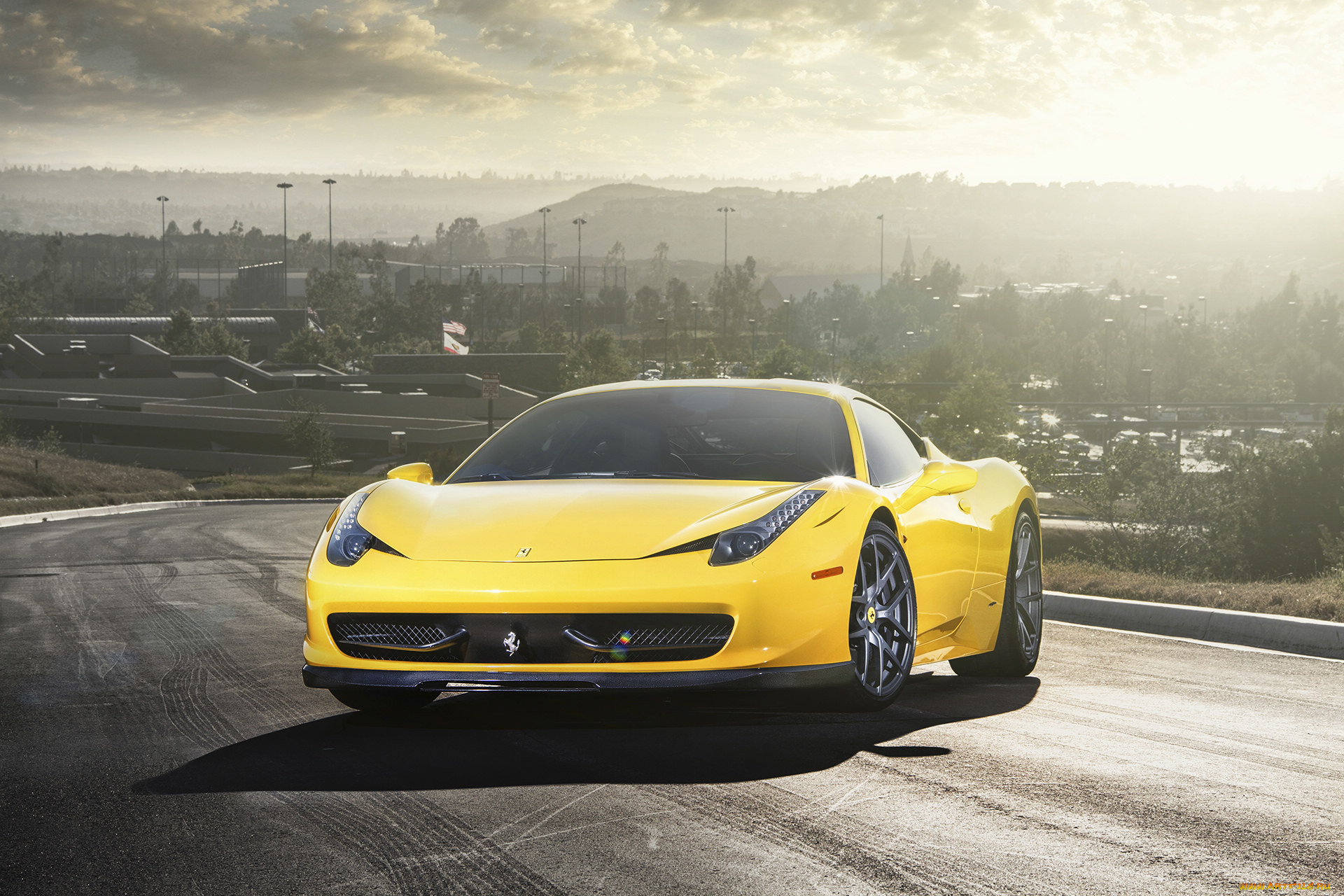 , ferrari, 458, supercar